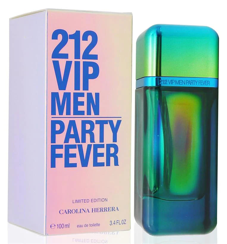 Perfume CH 212 Vip Men Party Fever - 100ml - Hombre - Eau De Toilette