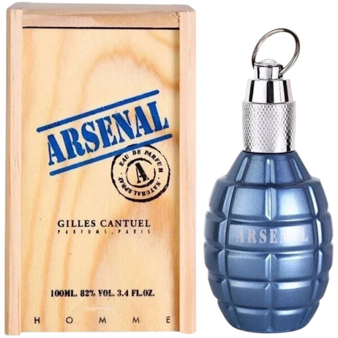Perfume Arsenal Blue Gilles Cantuel - Eau De Toilette - 100ml - Hombre