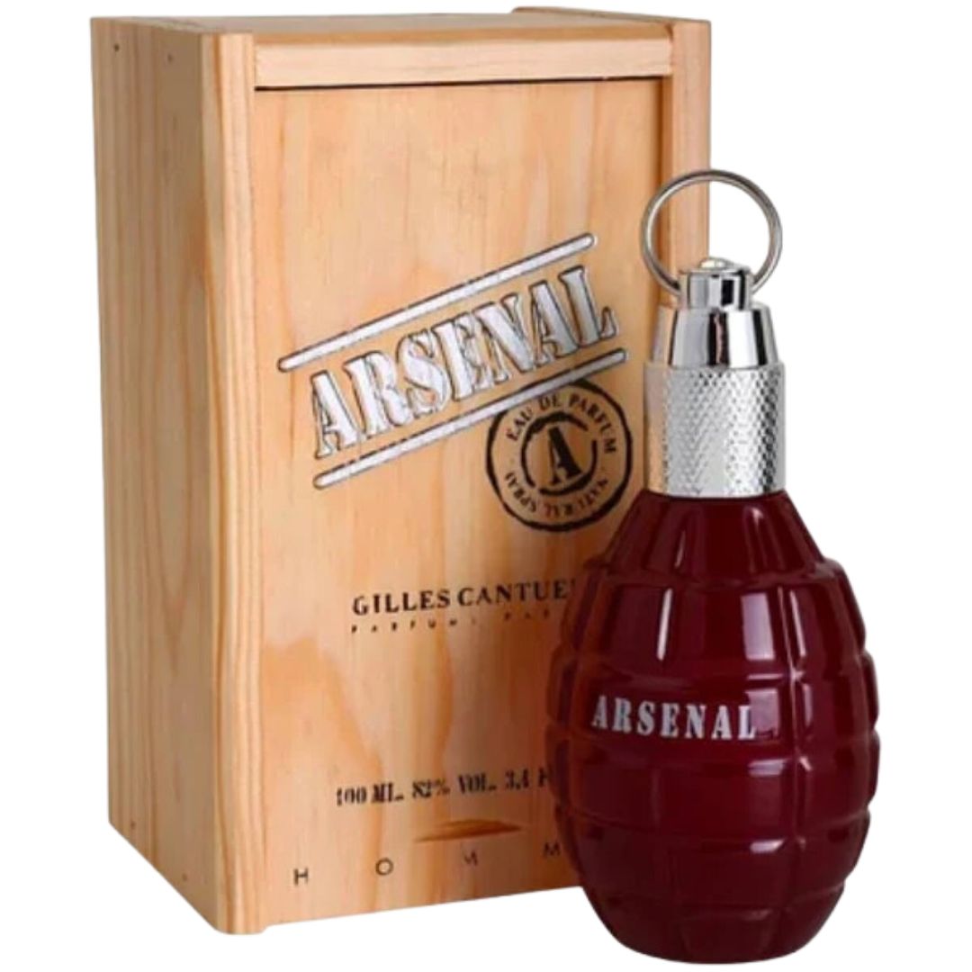 Perfume Arsenal Grey Gilles Cantuel - 100ml - Hombre - Eau De Toilette