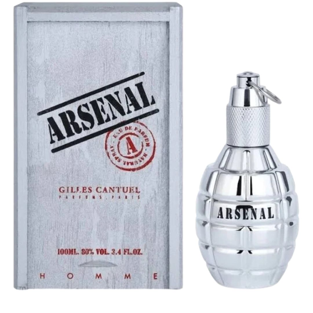 Perfume Arsenal Platinum Gilles Cantuel - 100ml - Hombre - Eau De Toilette