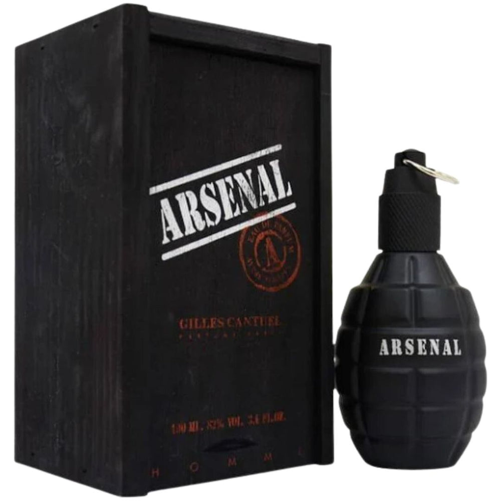Perfume Arsenal Black Gilles Cantuel - Eau De Toilette - 100ml - Hombre