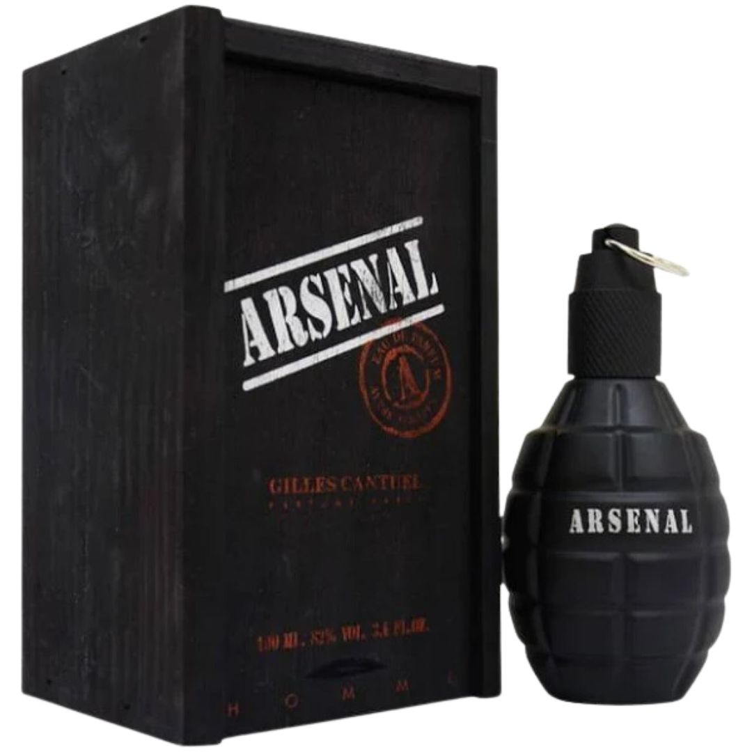Perfume Arsenal Black Gilles Cantuel - Eau De Toilette - 100ml - Hombre