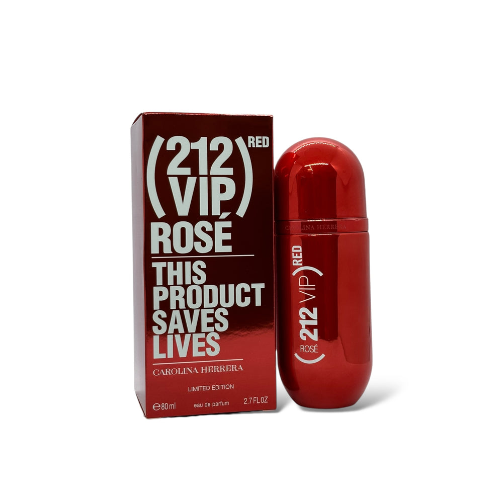 Perfume CH 212 Vip Rose Red - 80ml - Mujer - Eau De Parfum